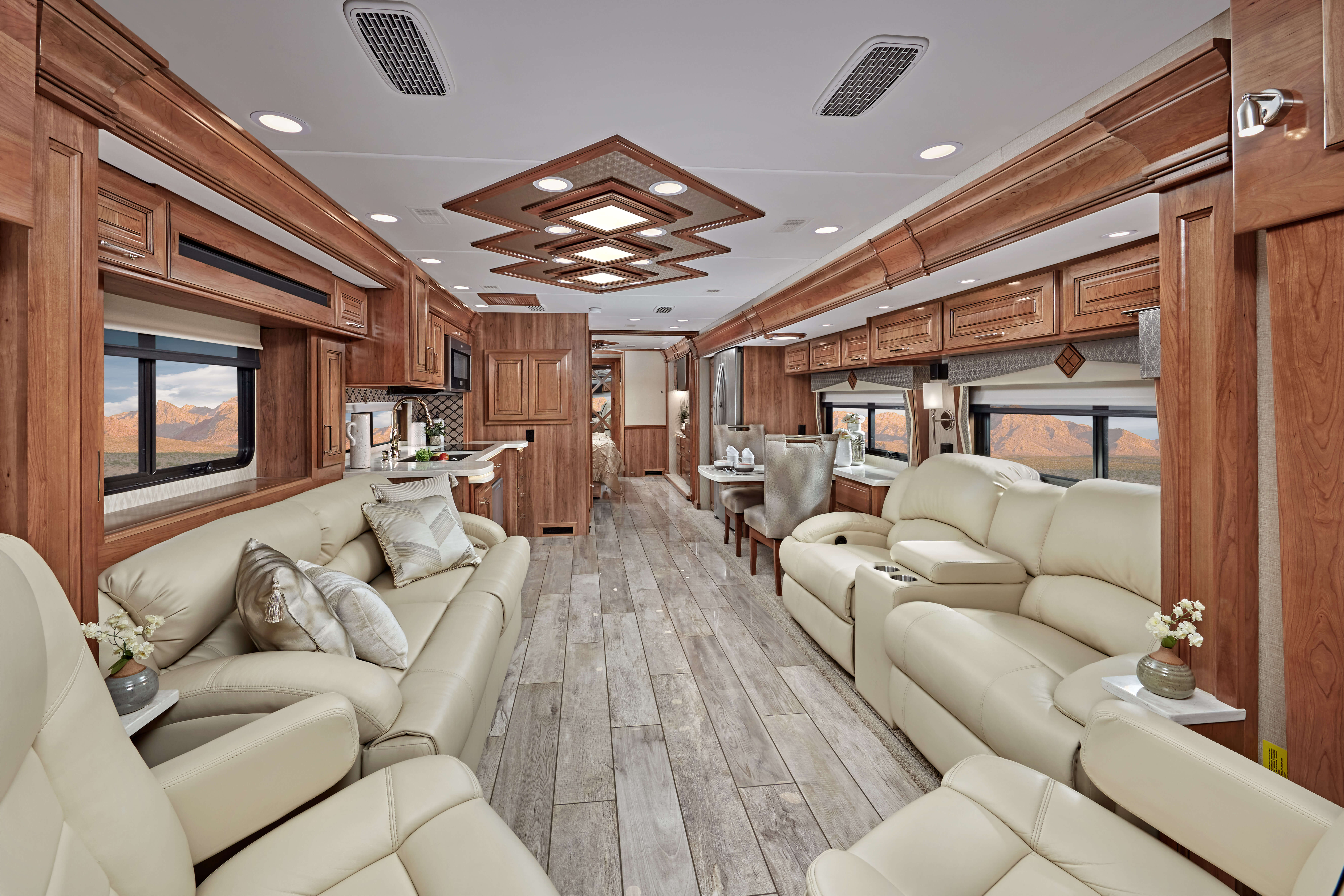Anthem 44W main interior- Champagne and Natural Cherry