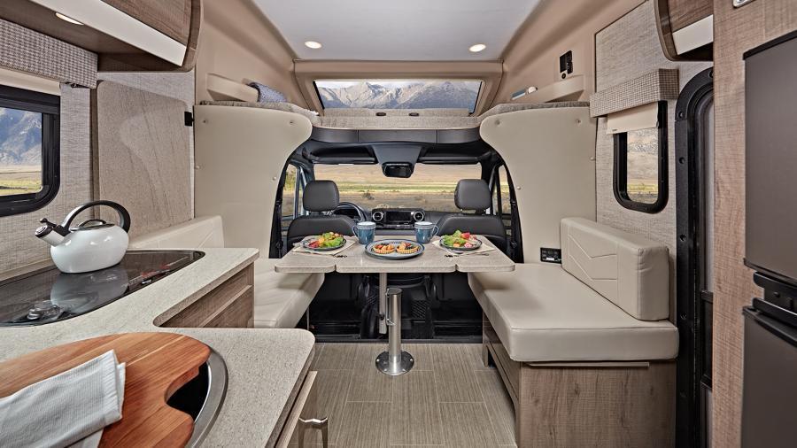 Qwest 24N Front Interior with Removable Table