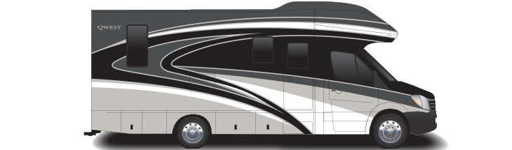 Entegra Coach Qwest Motor Home Class C - Diesel