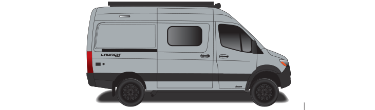 Standard Blue-Grey Van