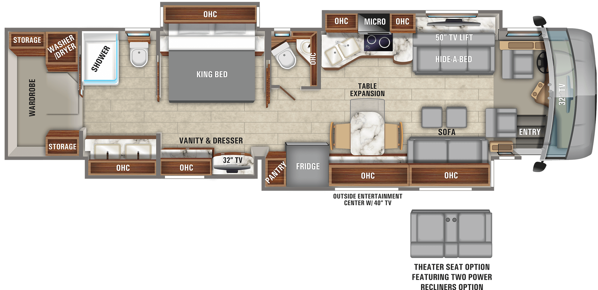 2 Bedroom Class A Motorhome Floor Plans Search your
